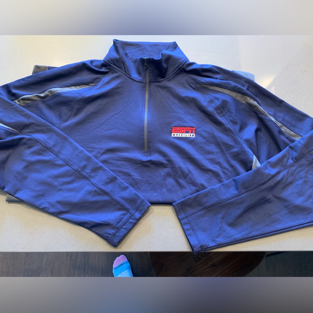 *NWOT* ESPN Wrestling Quarter 1/4 Zip Pullover SIZE L